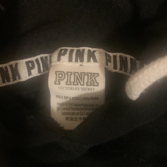 Victoria Secret Pink cropped sweatshirt - Picture 2 of 5